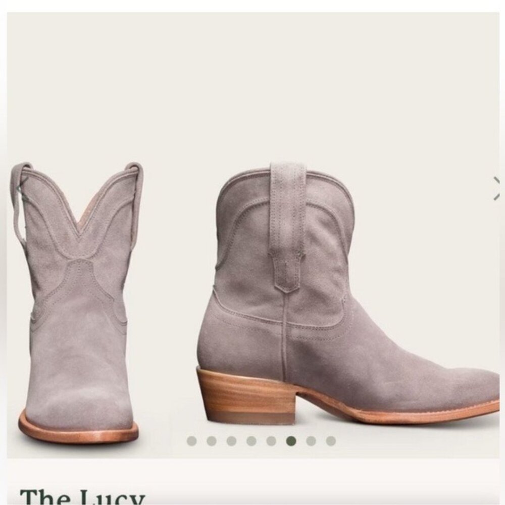 Tecovas Gray Ankle Boots